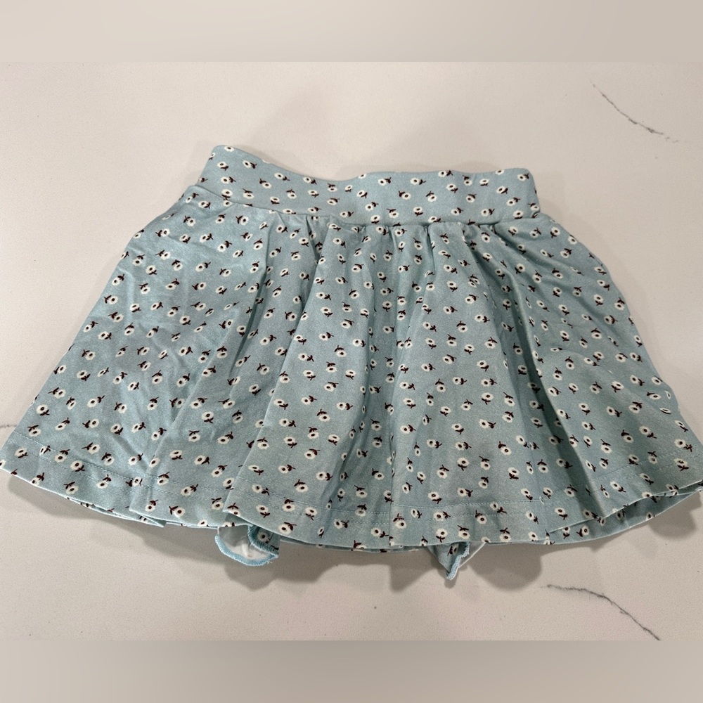 Holley + Sage Organic Floral Skort Size‎ 3T